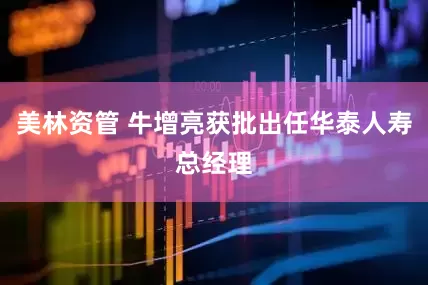 美林资管 牛增亮获批出任华泰人寿总经理